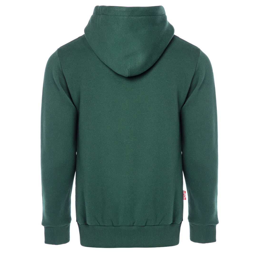 Hoodie "LCKR PLSKEN" Bottle Green