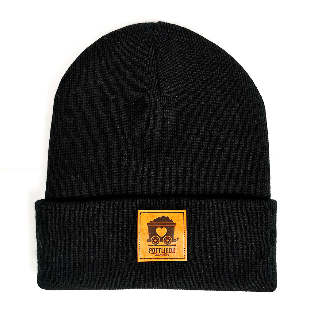 POTTLIEBE Beanie Schwarz