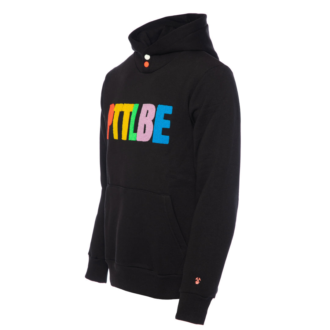 Hoodie "Rainbow" Black